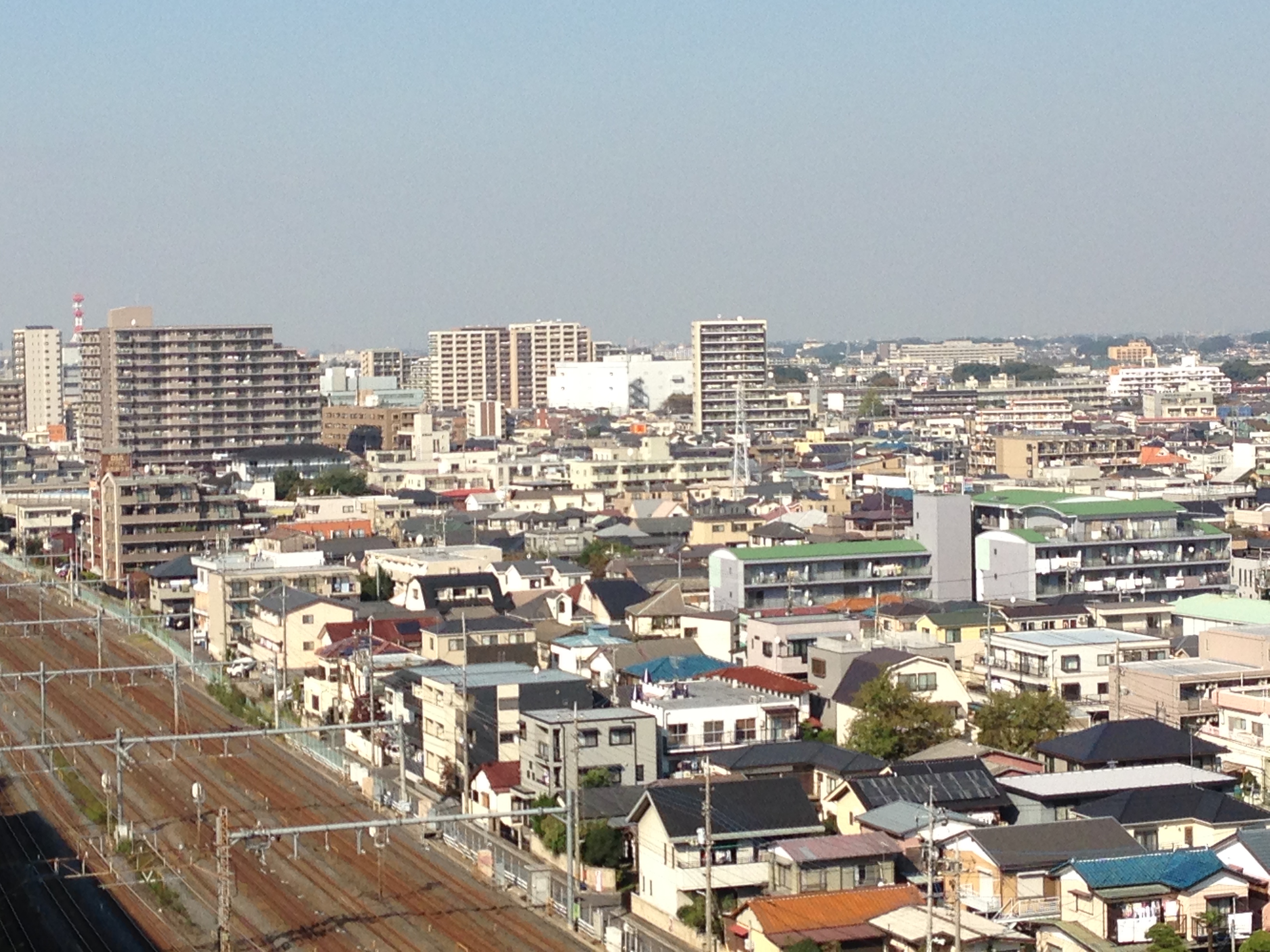 上尾市の風景